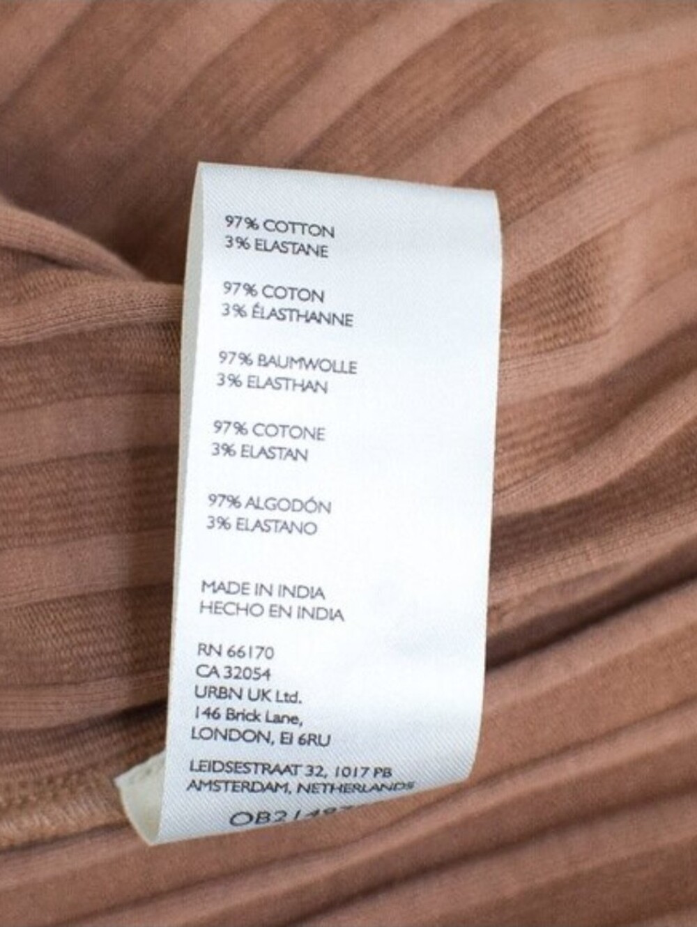 Free People Tilly Ribbed Cardigan Button Front Top Brown Size XS NWT Y2K Boho - Picture 10 of 10